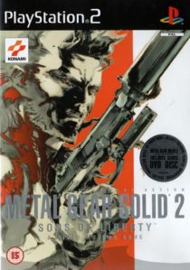 METAL GEAR SOLID SONS OF LIBERTY EUROPE COVER